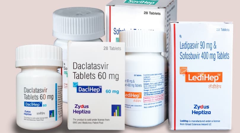Софосбувир, Даклатасвир и Ледипасвир: купить препараты