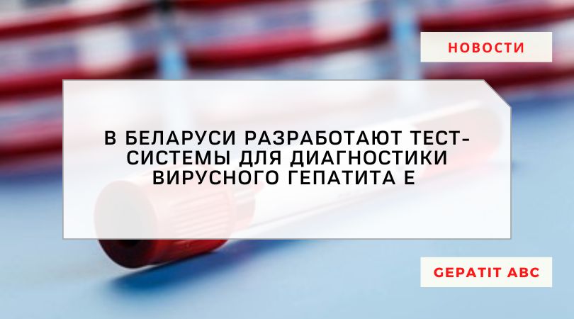 В Беларуси будут разработаны тест-системы для диагностики острого вирусного заболевания, вызванного гепатитом Е.